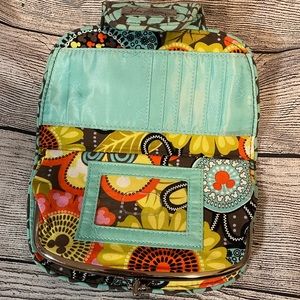 Disney Vera Bradley Large Wallet in Mickey’s Perfect Petals